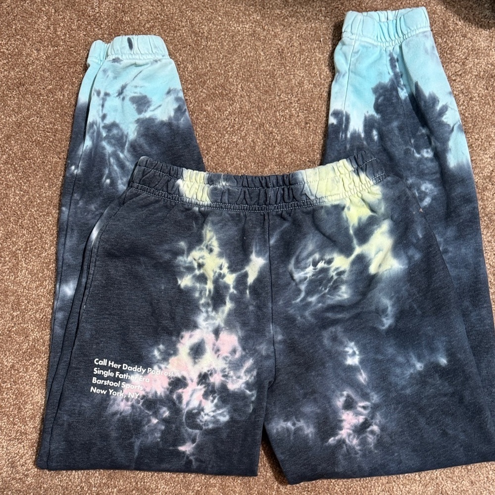 3 Pair GUC Women's Joggers Tie-Dye Graphic and Floral Jogger Pants - Picture 2 of 11